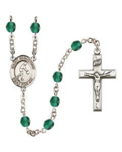 Saint Sebastian/Basketball R6000-8163 6mm Rosary Available in 12 colors
