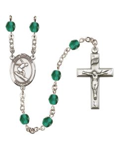 Saint Sebastian/Surfing R6000-8175 6mm Rosary Available in 12 colors