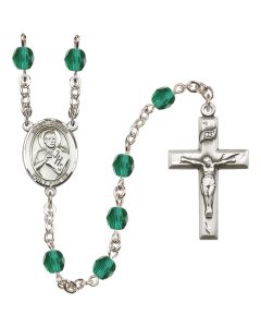 Saint Viator of Bergamo R6000-8408 6mm Rosary Available in 12 colors