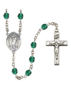 Saint Christopher/Lacrosse R6000-8516 6mm Rosary Available in 12 colors