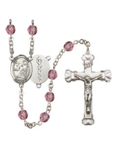 Saint Luke the Apostle / Doctor R6001-8068--8 6mm Rosary Available in 12 colors