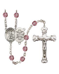Guardian Angel / EMT R6001-8118--10 6mm Rosary Available in 12 colors