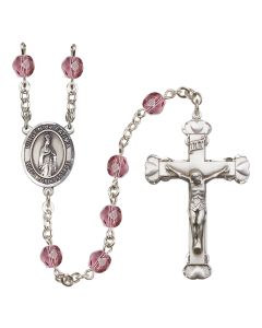 Our Lady of Fatima R6001-8205SP 6mm Rosary Available in 12 colors