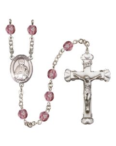 Saint Gerald R6001-8404 6mm Rosary Available in 12 colors