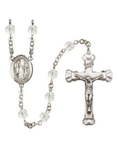 Saint Genevieve R6001-8041 6mm Rosary Available in 12 colors