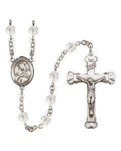 Saint Rose of Lima R6001-8095 6mm Rosary Available in 12 colors