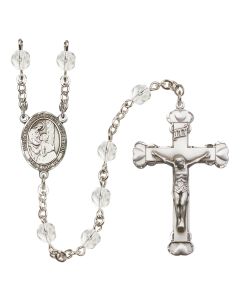 Saint Elizabeth of the Visitation R6001-8311 6mm Rosary Available in 12 colors