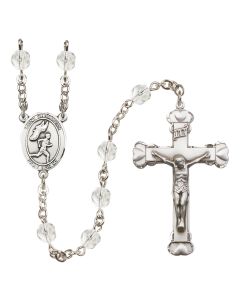 Saint Sebastian /Track&Field-Men R6001-8609 6mm Rosary Available in 12 colors