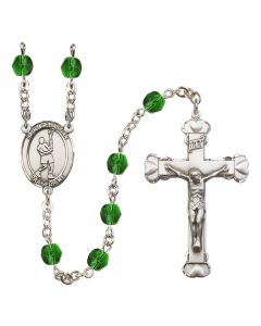 Saint Sebastian/Lacrosse R6001-8174 6mm Rosary Available in 12 colors