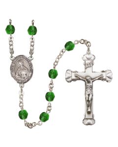Saint Edmund of East Anglia R6001-8445 6mm Rosary Available in 12 colors