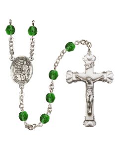 Saint Christopher / Karate R6001-8515 6mm Rosary Available in 12 colors