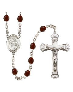 Saint Matthew the Apostle R6001-8074 6mm Rosary Available in 12 colors
