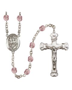 Saint George R6001-8040 6mm Rosary Available in 12 colors