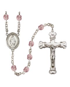 Miraculous R6001-8078 6mm Rosary Available in 12 colors