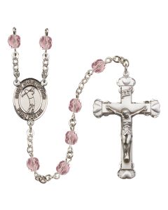 Saint Christopher/Golf R6001-8152 6mm Rosary Available in 12 colors