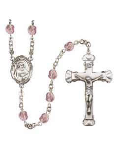 Saint Bede the Venerable R6001-8302 6mm Rosary Available in 12 colors