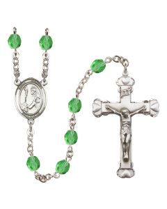 Saint Dominic de Guzman R6001-8030 6mm Rosary Available in 12 colors