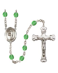 Saint Sebastian / Archery R6001-8189 6mm Rosary Available in 12 colors