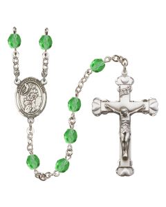 Saint Peter Nolasco R6001-8291 6mm Rosary Available in 12 colors