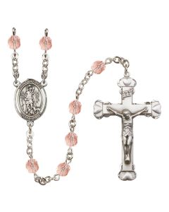 Saint Lazarus R6001-8066 6mm Rosary Available in 12 colors