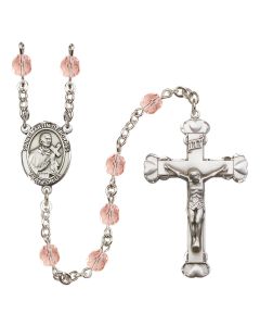 Saint Martin de Porres R6001-8089 6mm Rosary Available in 12 colors