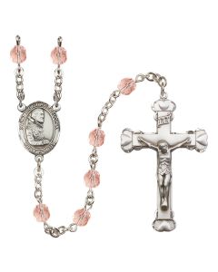 Saint Pio of Pietrelcina R6001-8125 6mm Rosary Available in 12 colors