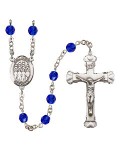 Saint Cecilia / Choir R6001-8180 6mm Rosary Available in 12 colors
