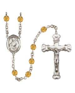 Saint Agnes of Rome R6001-8128 6mm Rosary Available in 12 colors