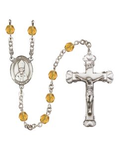 Saint Anselm of Canterbury R6001-8342 6mm Rosary Available in 12 colors