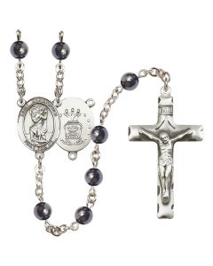 Saint Christopher/Air Force R6002-8022--1 6mm Rosary