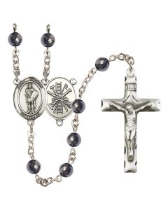 Saint Florian/Firefighter R6002-8034--14 6mm Rosary