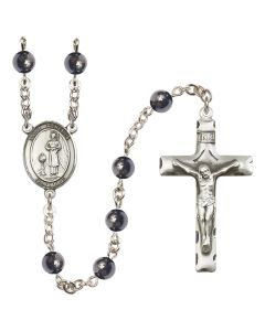 Saint Genesius of Rome R6002 6mm Rosary