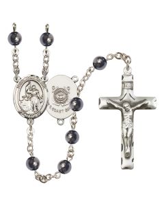 Saint Joan of Arc/Coast Guard R6002-8053--3 6mm Rosary