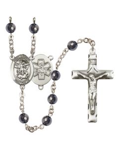 Saint Michael the Archangel/E.M.T.s R6002-8076--10 6mm Rosary