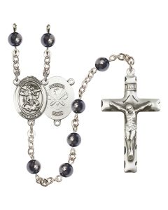 Saint Michael the Archangel/National Guard R6002-8076--5 6mm Rosary
