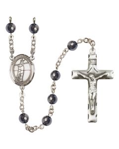 Saint Christopher/Volleyball R6002 6mm Rosary