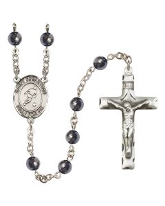 Saint Sebastian/Soccer R6002 6mm Rosary