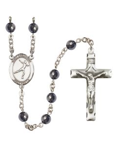 Saint Sebastian/Figure Skating R6002 6mm Rosary