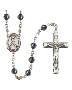 Saint Sebastian/Softball R6002 6mm Rosary