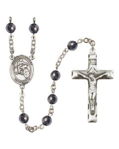 Saint Christopher/Motorcycle R6002 6mm Rosary