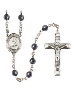 Saint Christopher/Skiing R6002 6mm Rosary