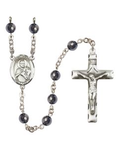 Saint Viator of Bergamo R6002 6mm Rosary