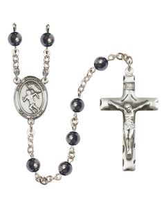 Saint Christopher/Track & Field R6002 6mm Rosary