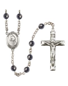 Saint Sebastian/Wrestling R6002 6mm Rosary