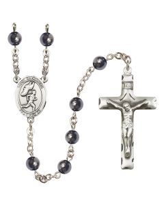 Saint Sebastian/Track & Field R6002 6mm Rosary