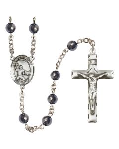 Guardian Angel/Football R6002 6mm Rosary