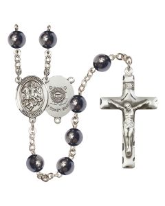Saint George/Coast Guard R6003-8040--3 8mm Rosary