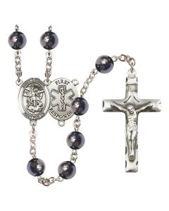 Saint Michael the Archangel/1st Responders R6003-8076--11 8mm Rosary