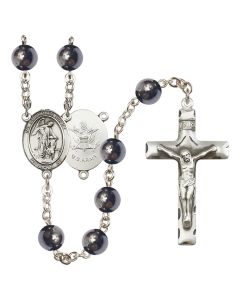Guardian Angel/Army R6003-8118--2 8mm Rosary