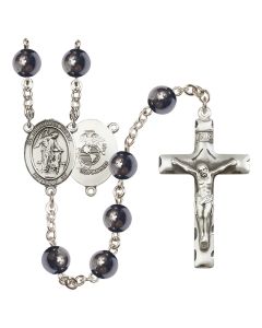 Guardian Angel/Marines R6003-8118--4 8mm Rosary